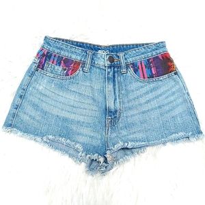 DBG High Rise Dree Cheeky Aztec Design